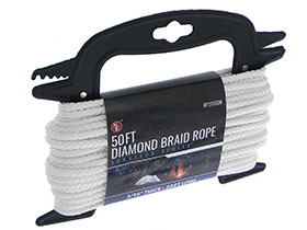 3/16in. Diamond Braid - Nylon/Poly Rope